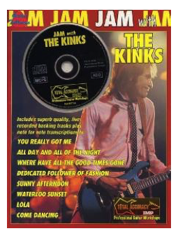 Volonte JAM WITH THE KINKS + CD Volonte JAM WITH THE KINKS + CD