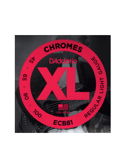 Daddario ECB81 Chromes Bass Daddario ECB81 Chromes Bass
